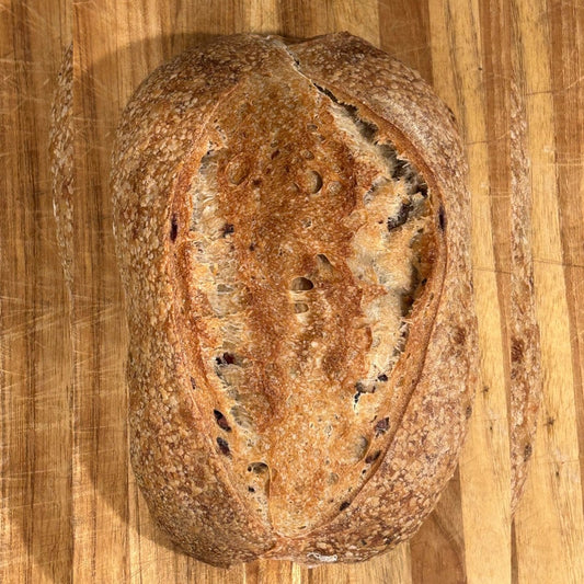 Sourdough Kalamatta Olive Bread